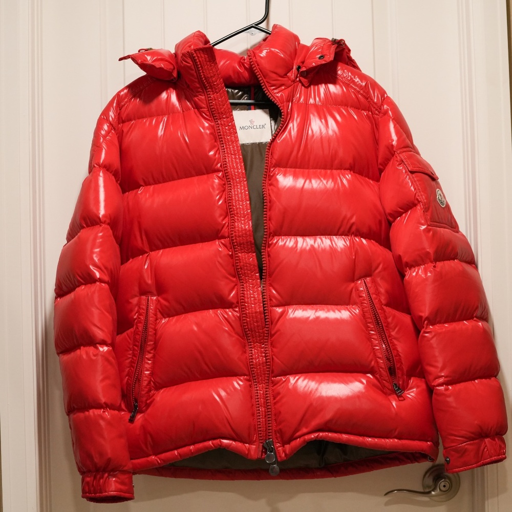 Red Moncler Maya